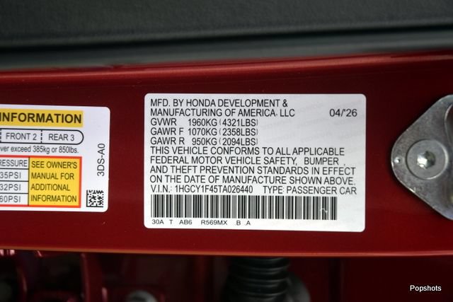 New 2026 Honda Accord SE image 17