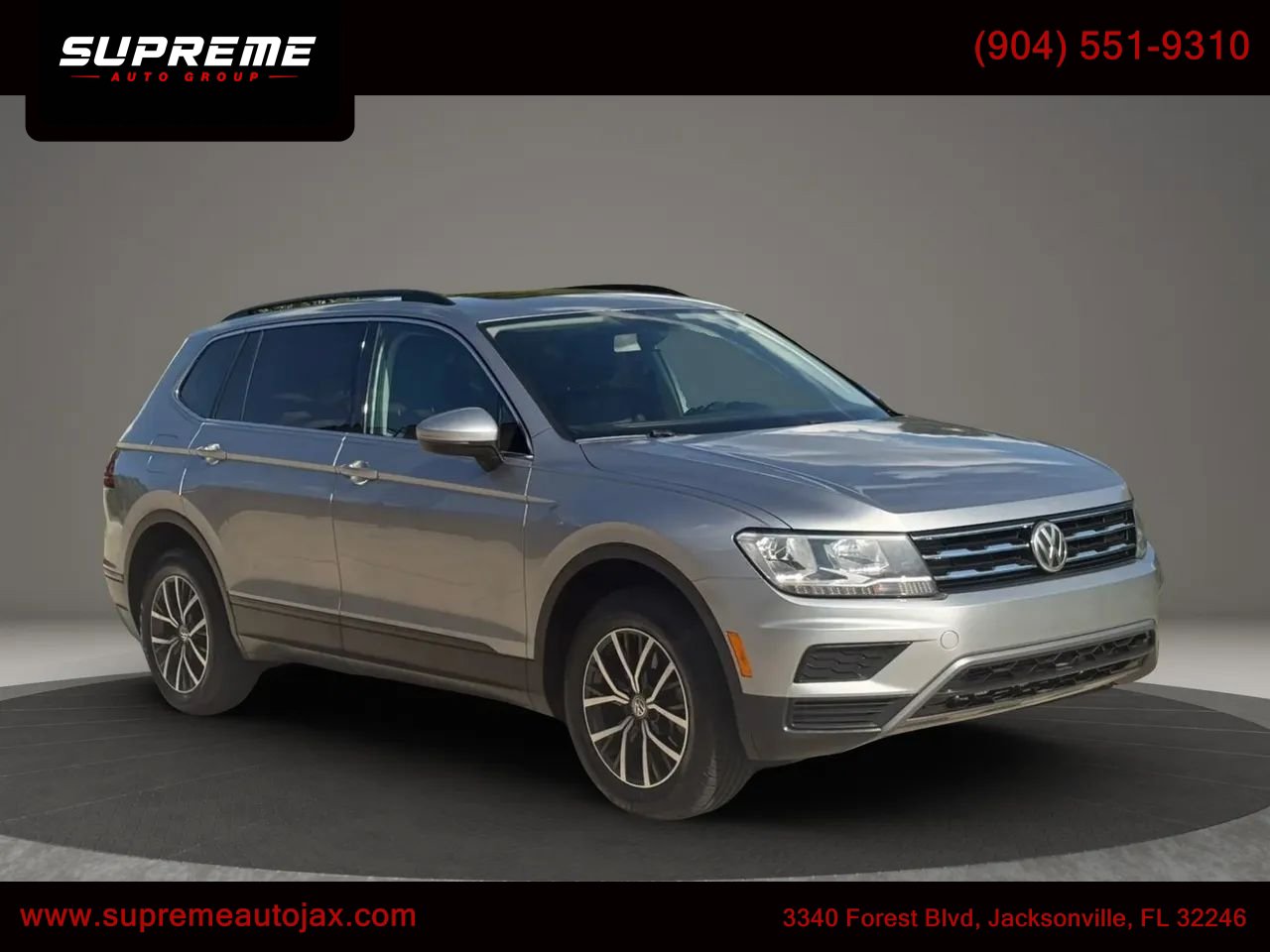 Used 2019 Volkswagen Tiguan SE w/ Panoramic Sunroof Package FWD image 1