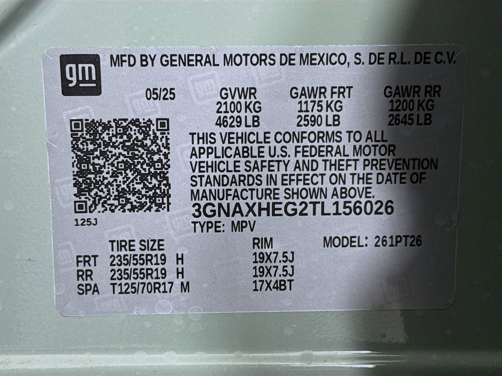 New 2026 Chevrolet Equinox LT w/ Safety and Technology Package image 31