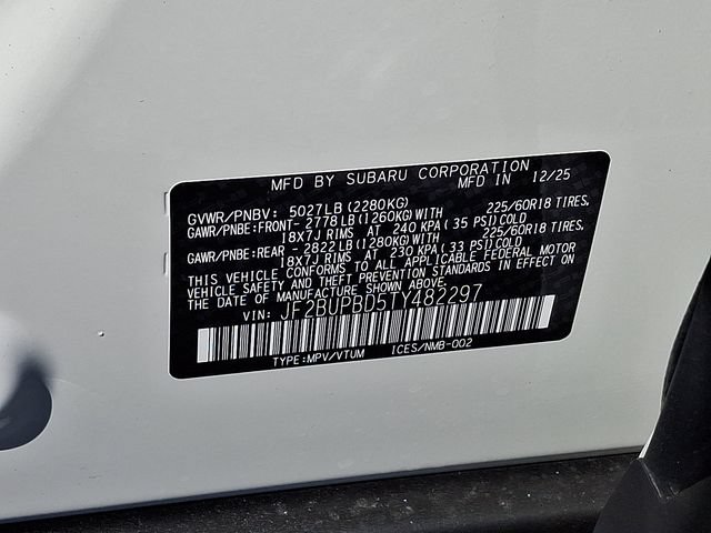 New 2026 Subaru Outback Premium AWD/4WD image 23