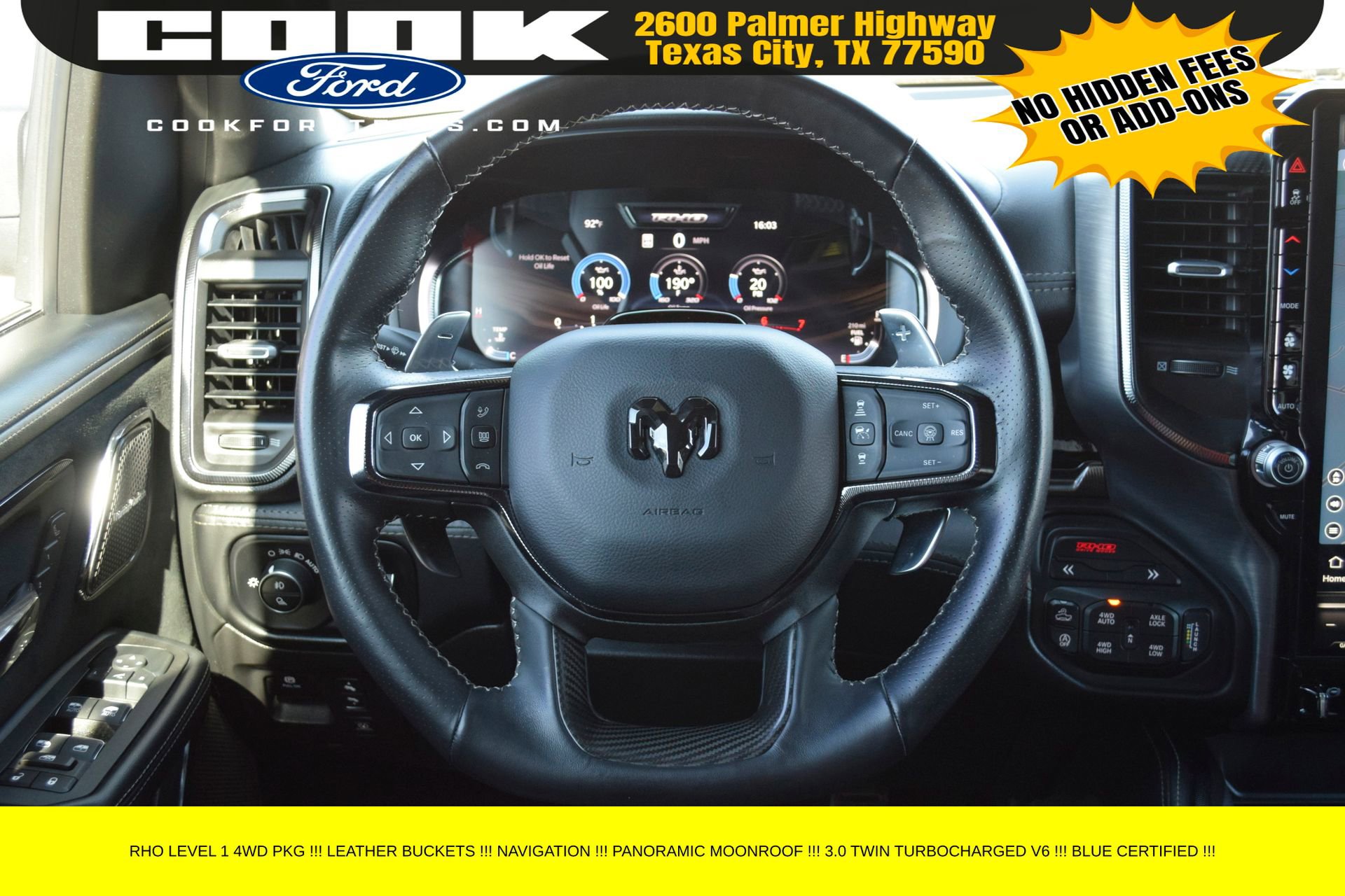 Used 2025 RAM 1500 RHO w/ RHO Level 1 Equipment Group image 8