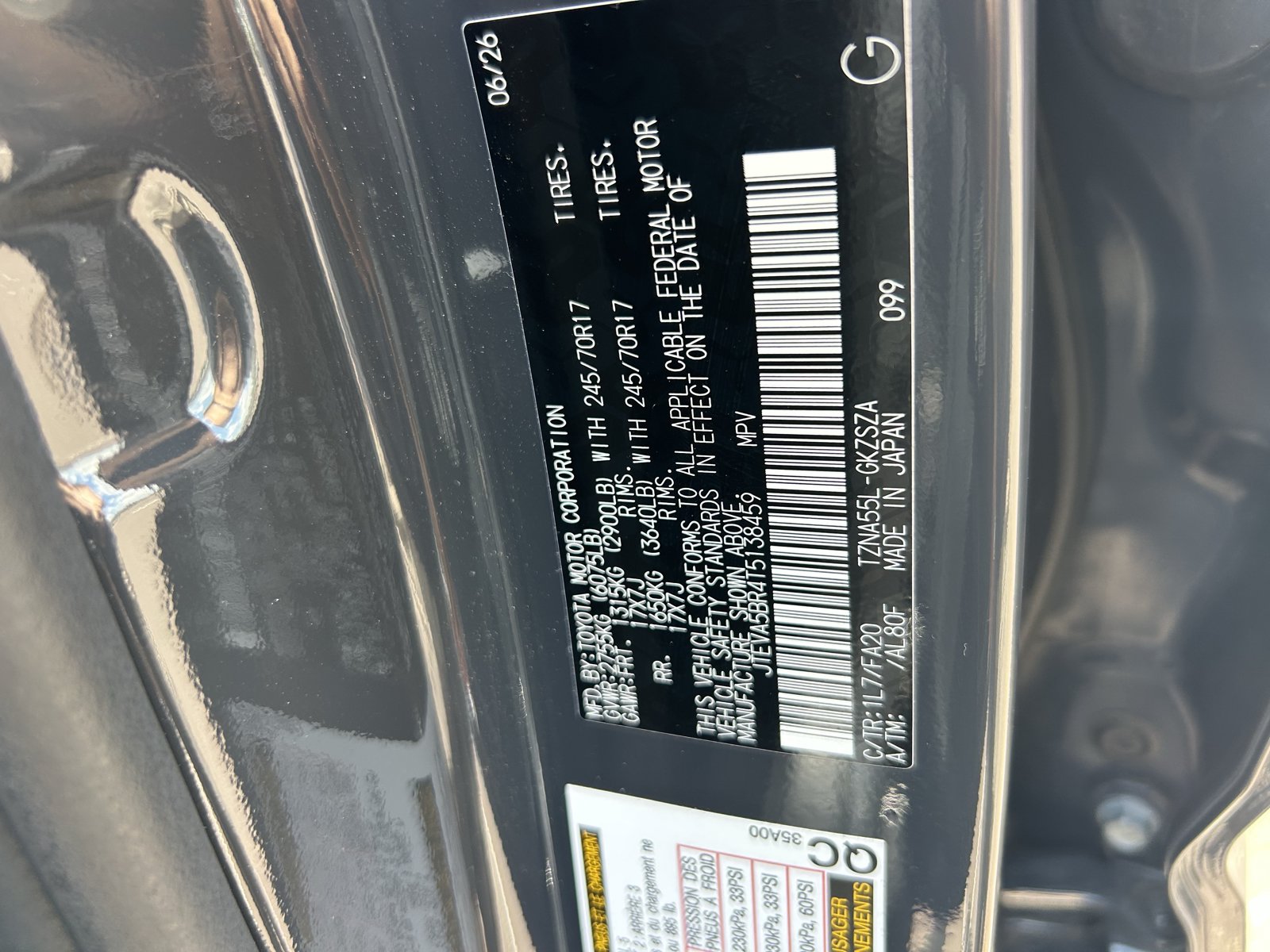 Used 2026 Toyota 4Runner SR5 AWD/4WD image 34