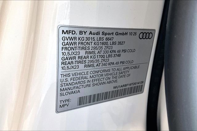 New 2026 Audi RS Q8 performance AWD/4WD image 12