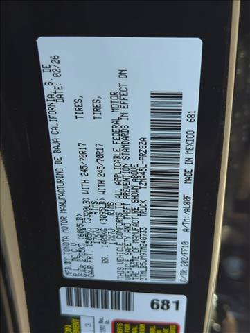 Certified 2026 Toyota Tacoma SR5 AWD/4WD image 26
