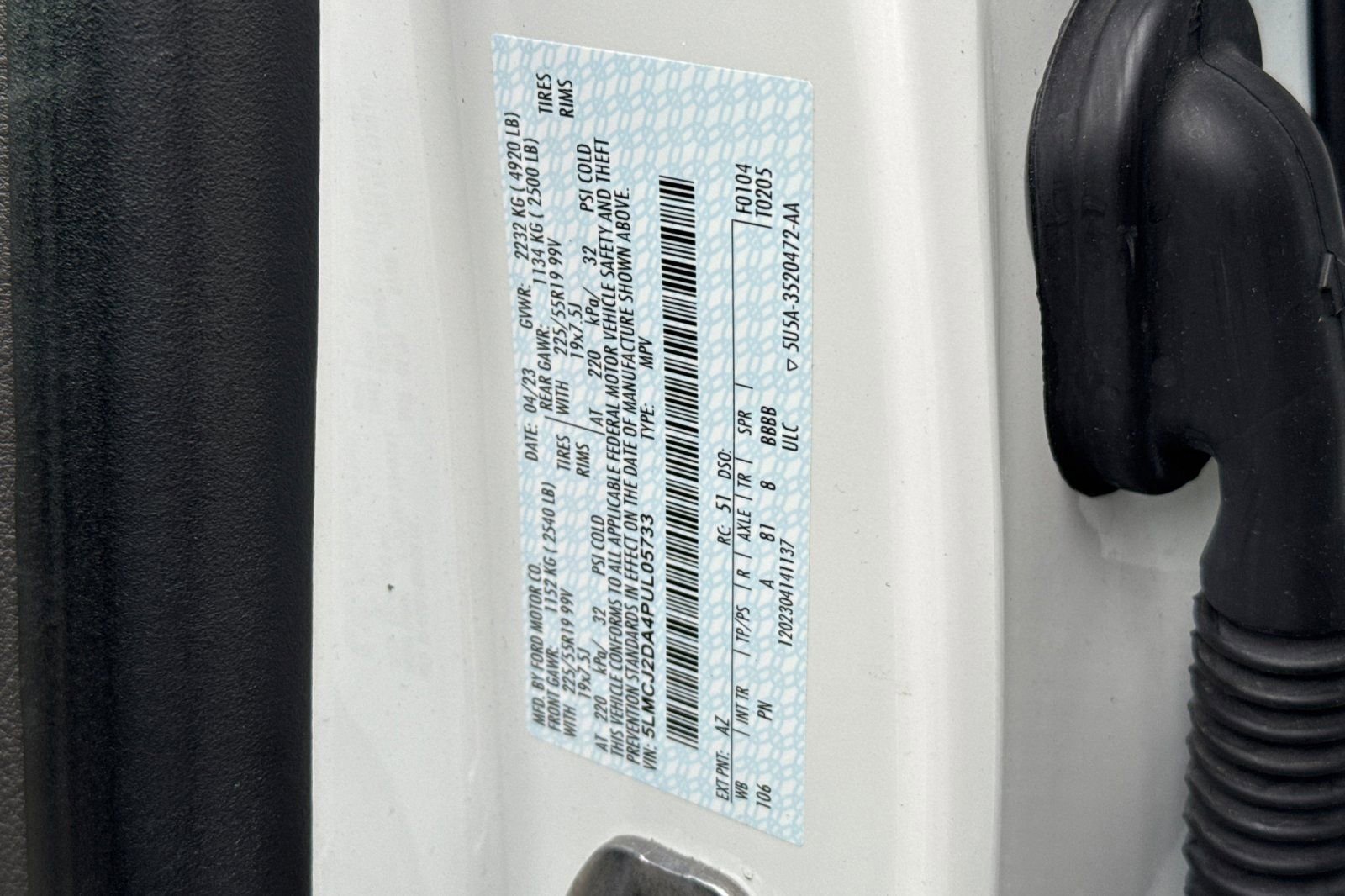 Certified 2023 Lincoln Corsair Reserve w/ Equipment Group 201A image 29