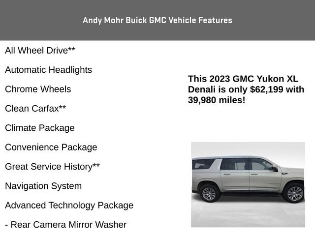 Used 2023 GMC Yukon XL Denali image 8