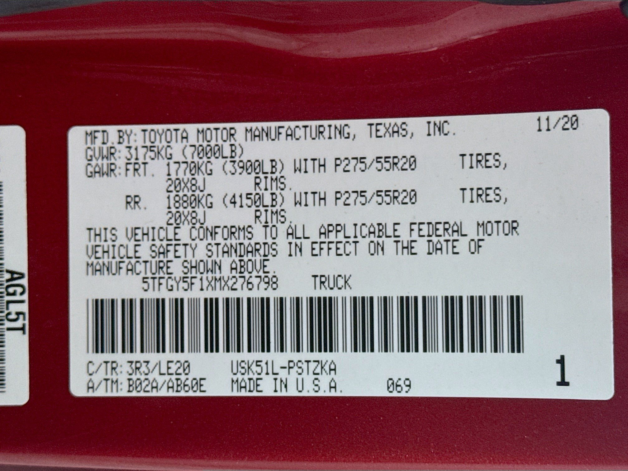 Used 2021 Toyota Tundra Platinum RWD image 40