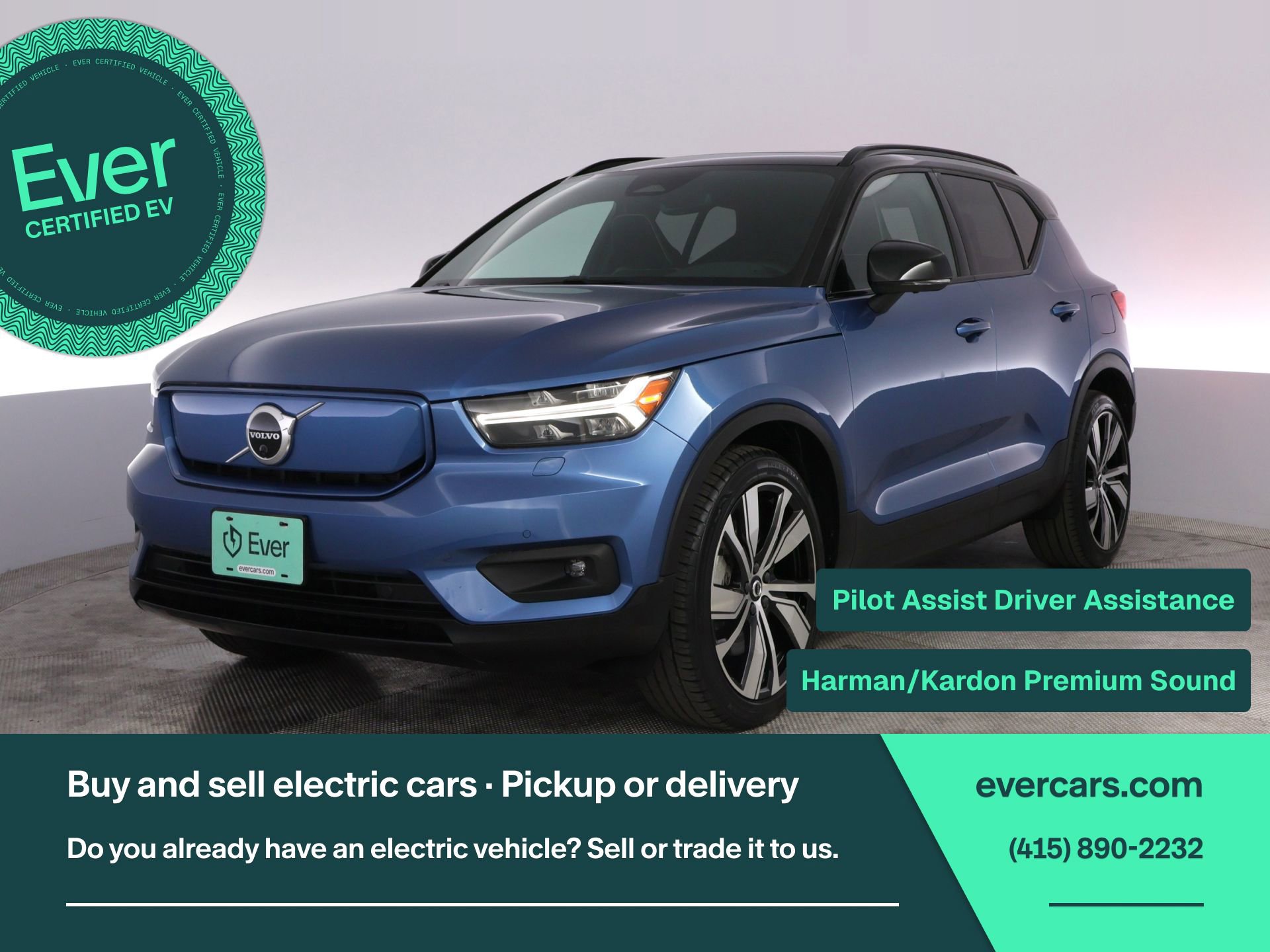 Used 2021 Volvo XC40 P8 Recharge w/ Advanced Package