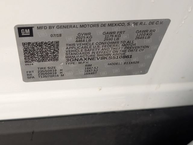 Certified 2019 Chevrolet Equinox Premier FWD image 39