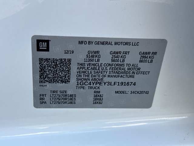 Used 2020 Chevrolet Silverado 2500 LTZ w/ LTZ Convenience Package AWD/4WD image 34