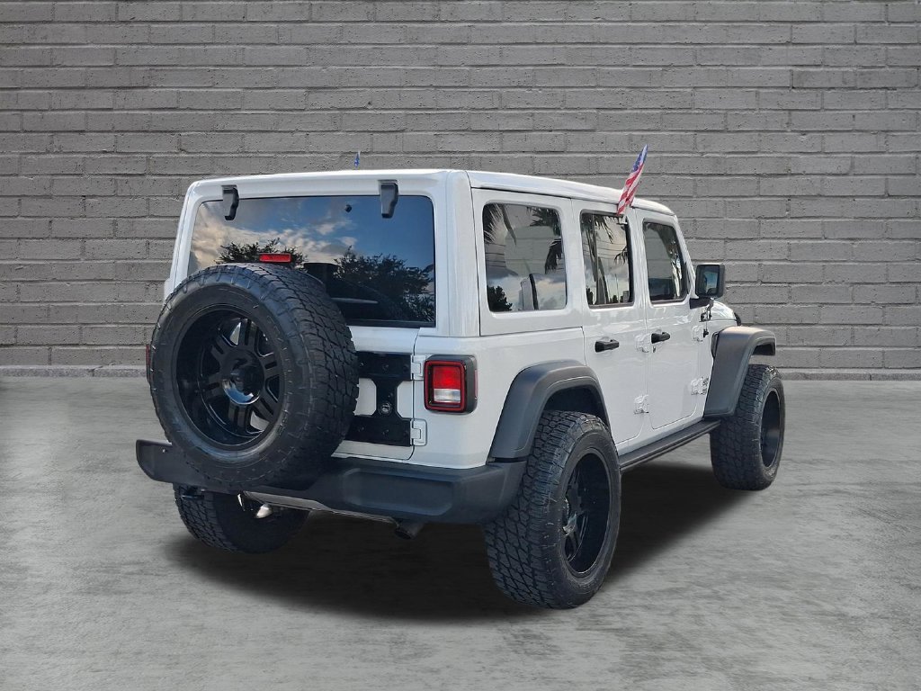 Used 2020 Jeep Wrangler Unlimited Sport S w/ Sun And Sound Package AWD/4WD image 10
