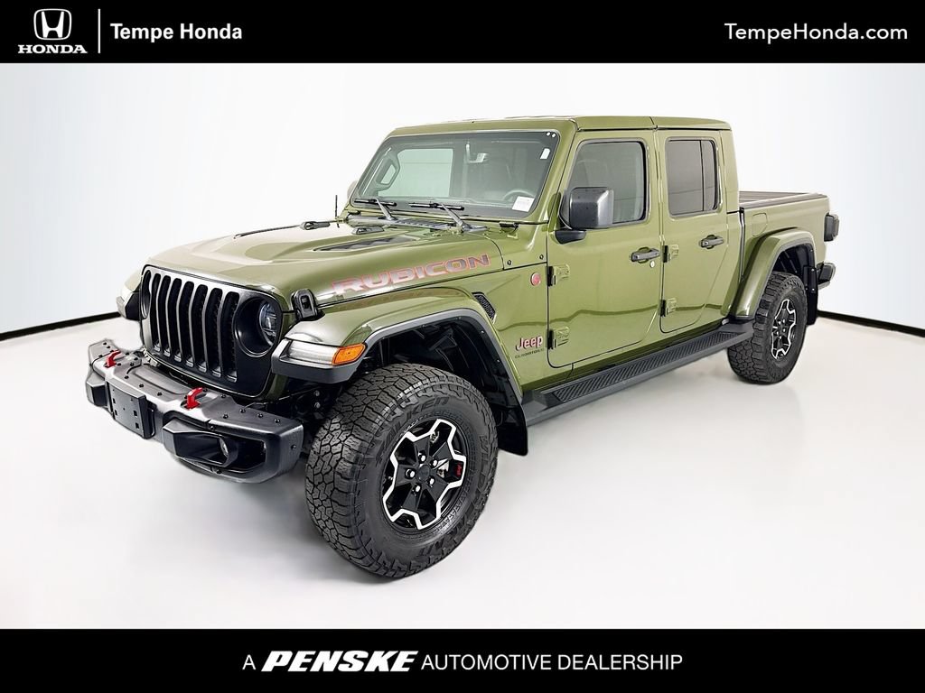 Used 2023 Jeep Gladiator Rubicon w/ LED Lighting Group AWD/4WD image 1