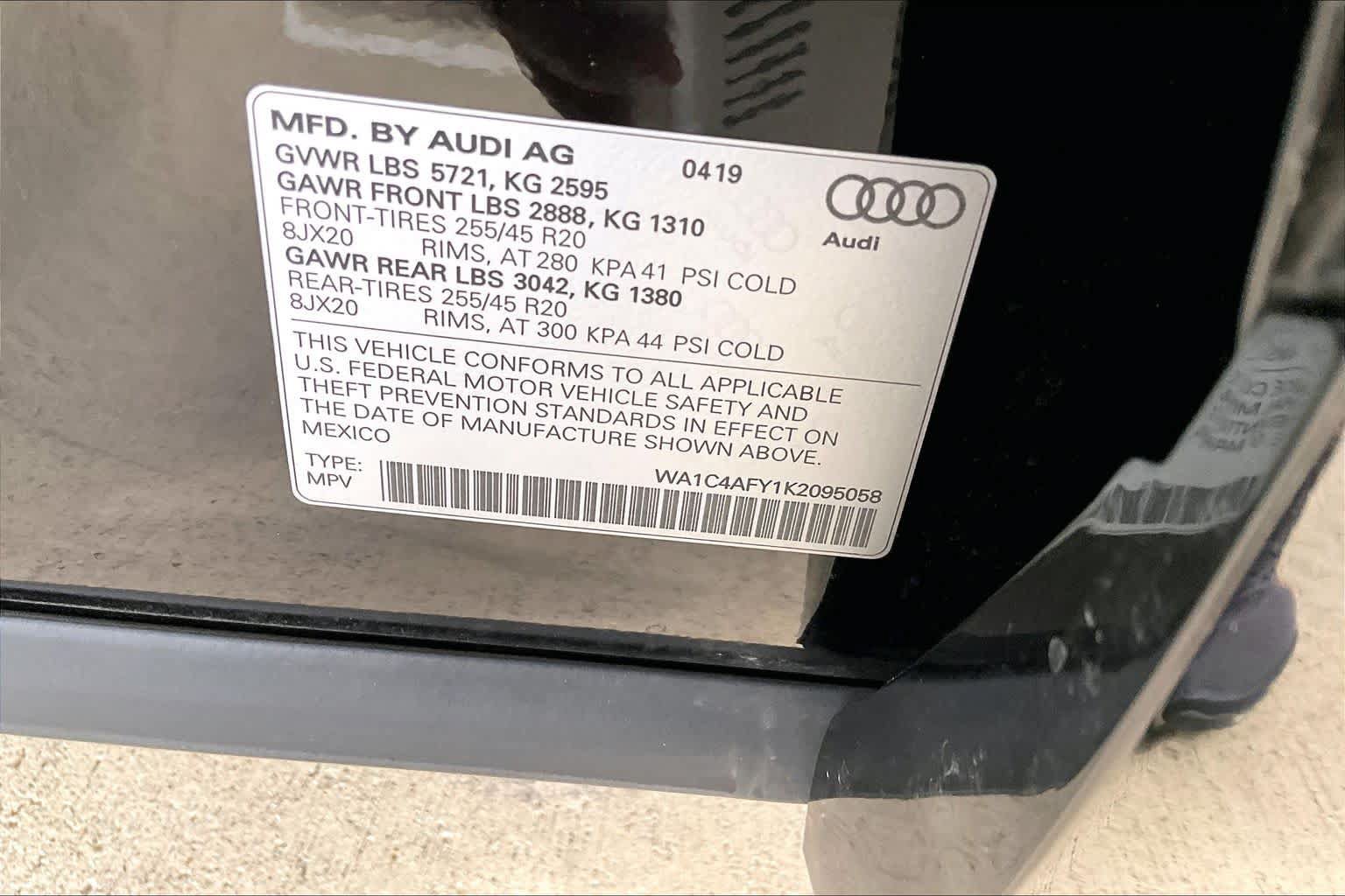 Used 2019 Audi SQ5 Prestige AWD/4WD image 35