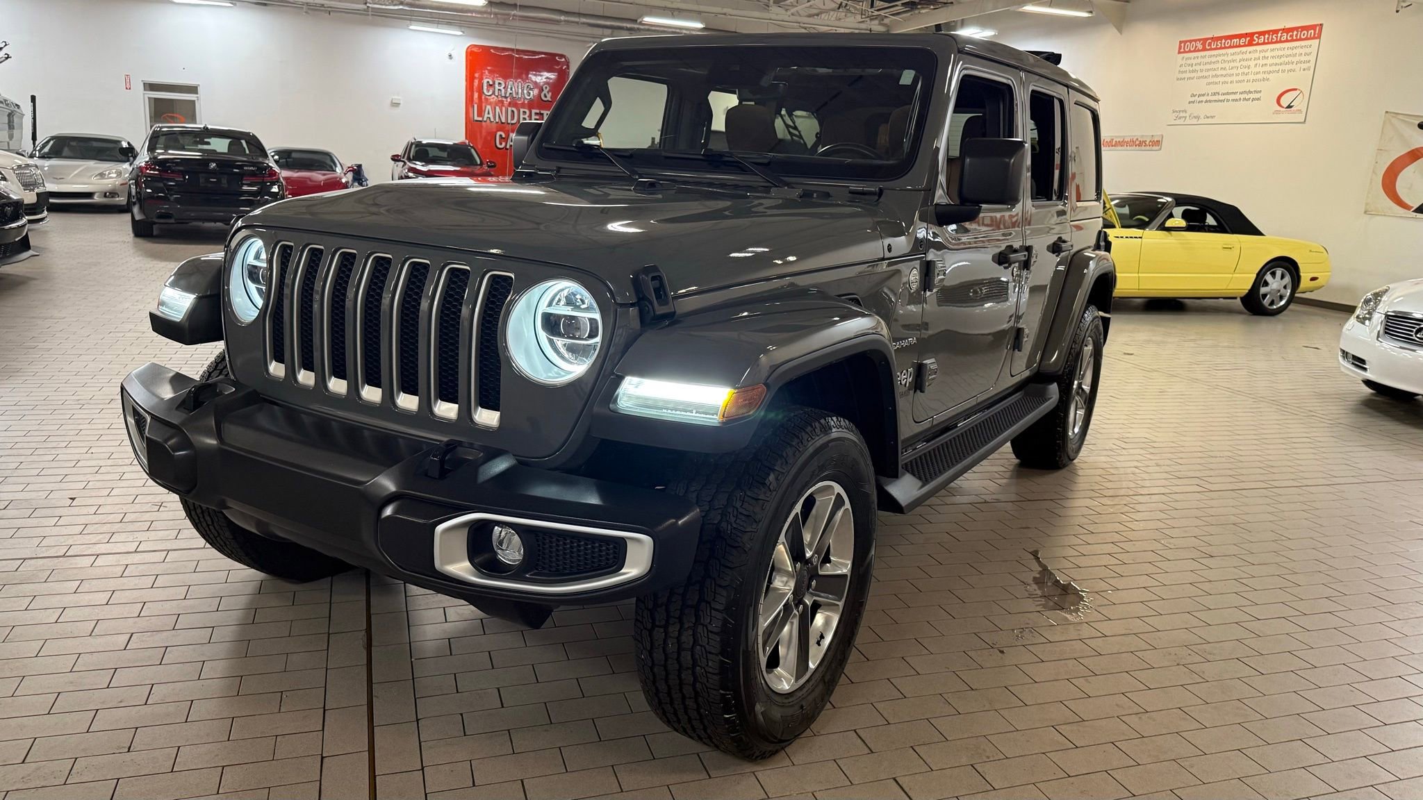 Used 2021 Jeep Wrangler Unlimited Sahara video 3