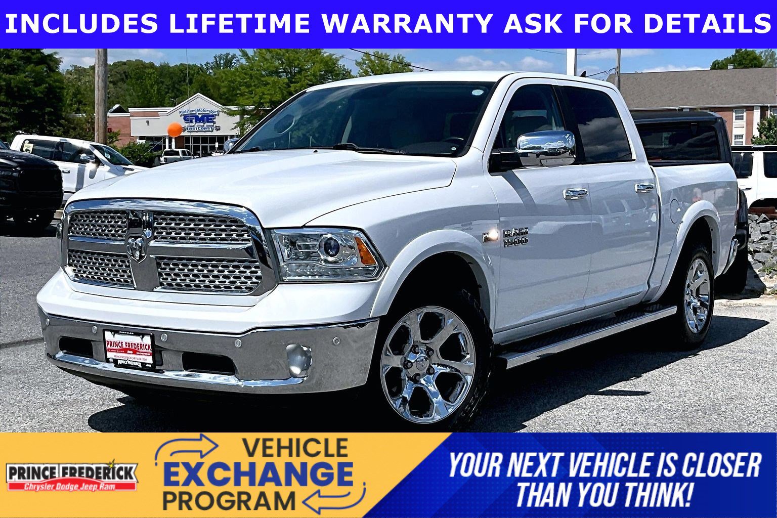 Used 2018 RAM 1500 Laramie w/ Convenience Group AWD/4WD image 3