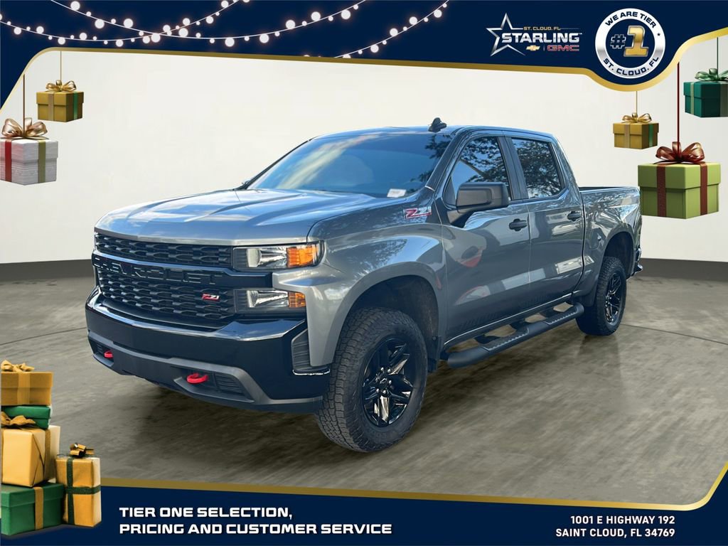 Used 2022 Chevrolet Silverado 1500 Custom Trail Boss image 1