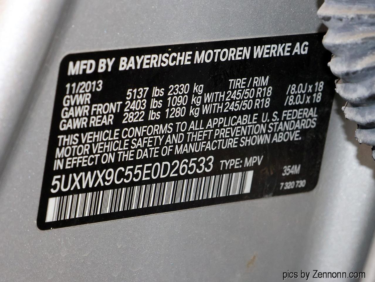 Used 2014 BMW X3 xDrive28i AWD/4WD image 38