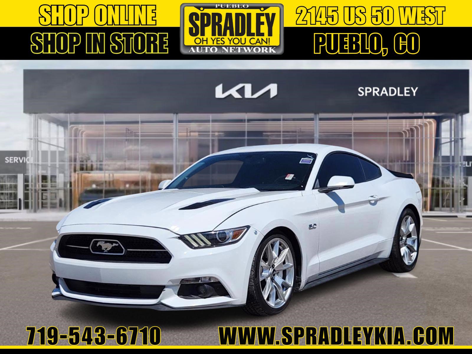 Used 2015 Ford Mustang GT Premium w/ 50 Years Appearance Package