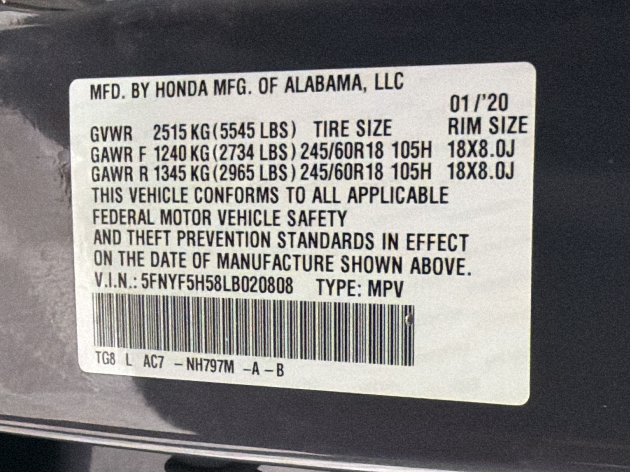 Used 2020 Honda Pilot EX-L image 25