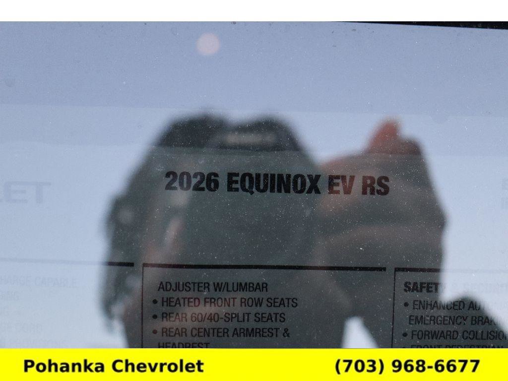 New 2026 Chevrolet Equinox EV RS FWD image 29