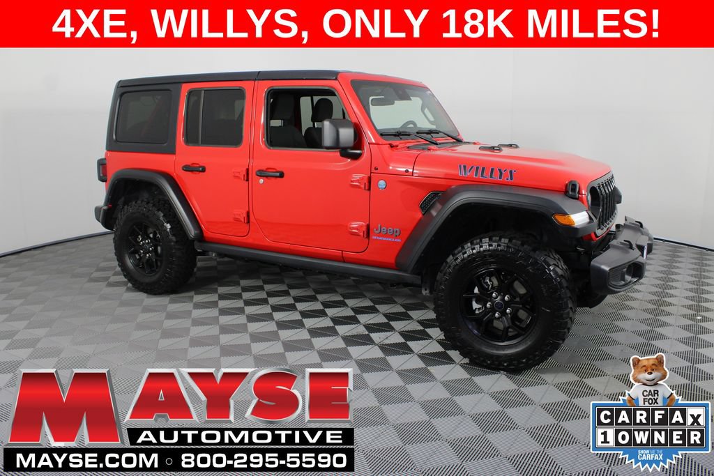 Used 2025 Jeep Wrangler Unlimited Sport S 4xe AWD/4WD image 1