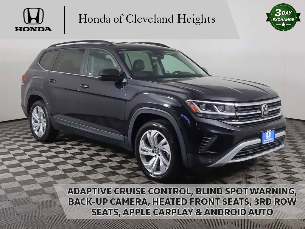 Used 2021 Volkswagen Atlas SE w/ Towing Package
