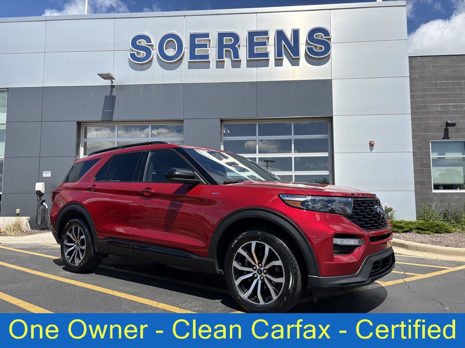 Certified 2023 Ford Explorer ST-Line w/ Class IV Trailer Tow Package