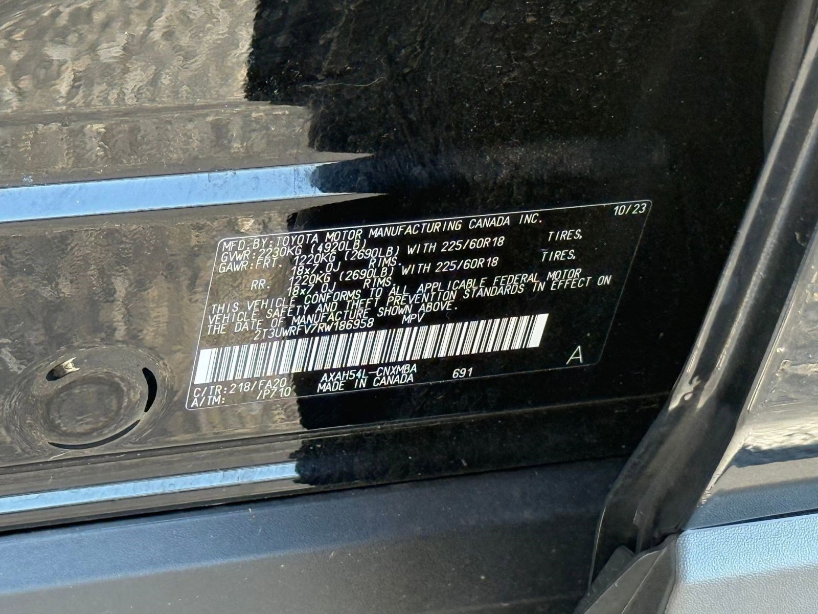 Certified 2024 Toyota RAV4 AWD Hybrid image 21