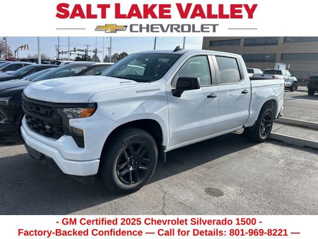 Used 2025 Chevrolet Silverado 1500 Custom image 1