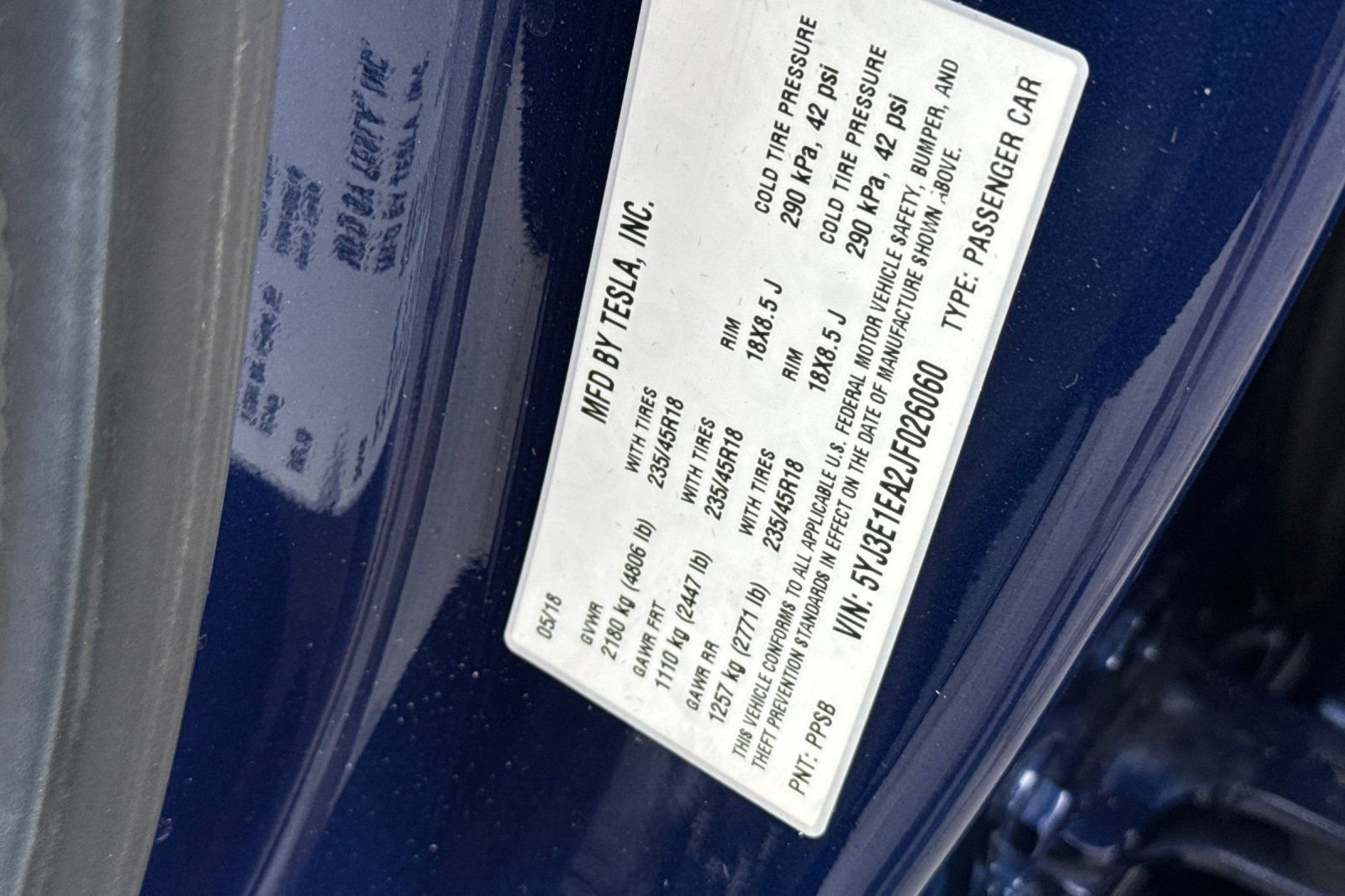 Used 2018 Tesla Model 3 Long Range RWD image 29