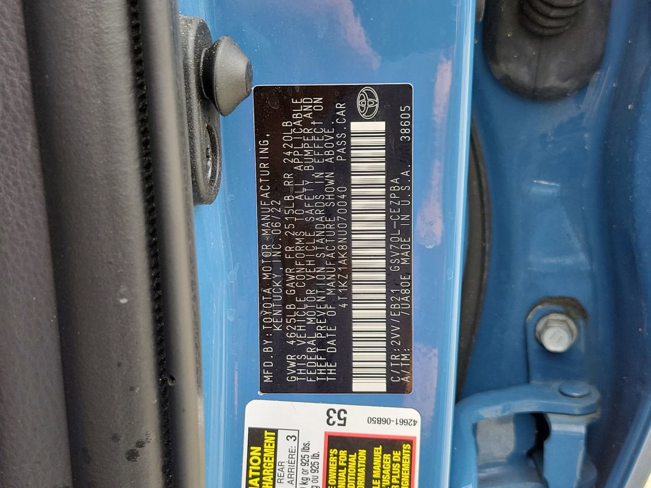 Used 2022 Toyota Camry TRD w/ TRD Package w/JBL Audio image 33