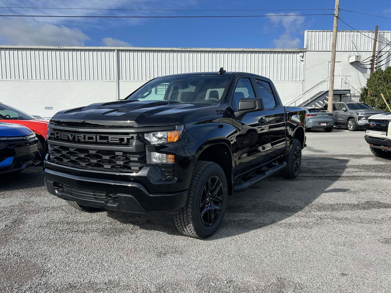 New 2026 Chevrolet Silverado 1500 Custom Trail Boss w/ Turbomax Blackout Package image 6