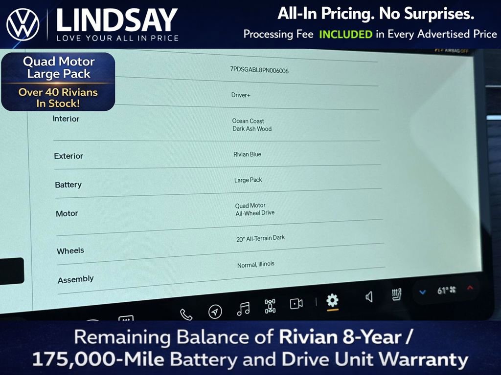 Used 2023 Rivian R1S Launch Edition image 20