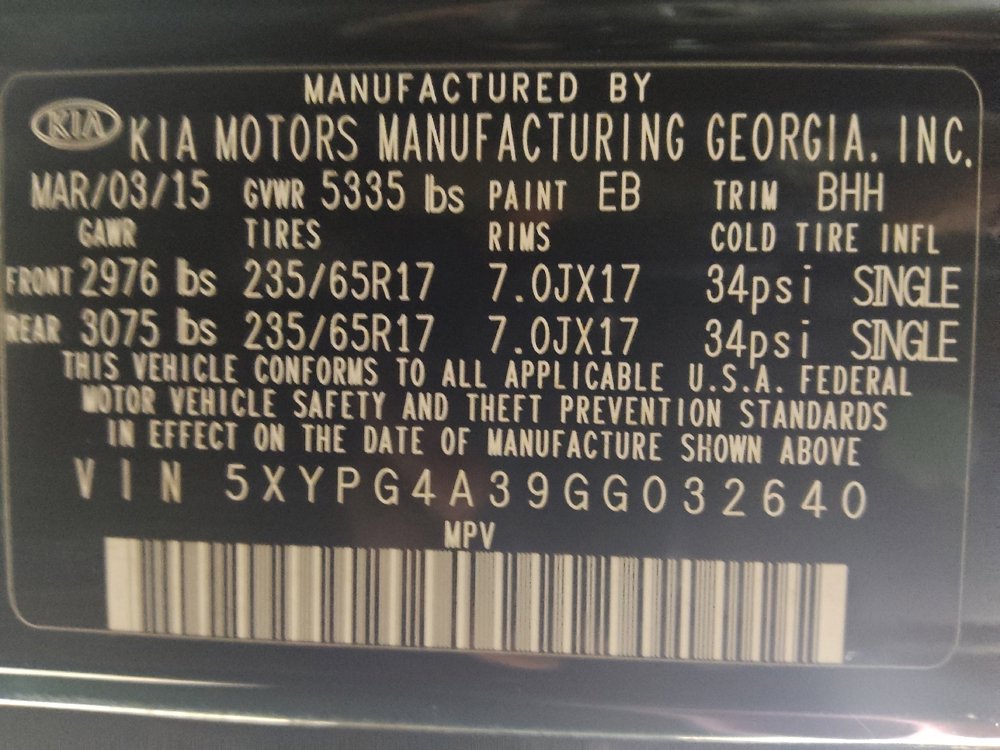 Used 2016 Kia Sorento LX w/ LX Convenience Package image 33