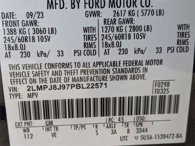 Certified 2023 Lincoln Nautilus AWD image 32