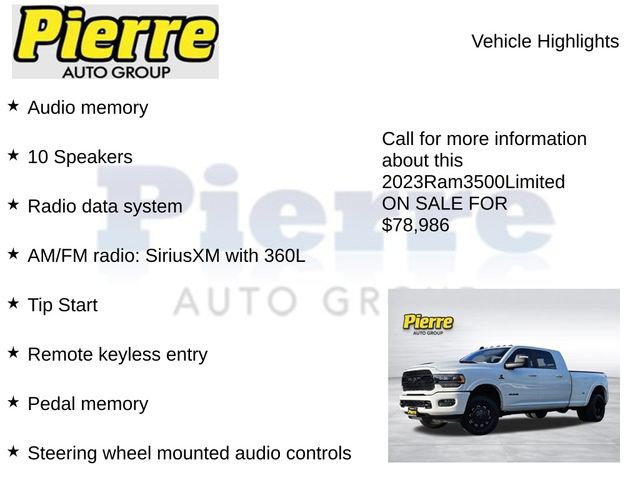 Used 2023 RAM 3500 Limited image 24