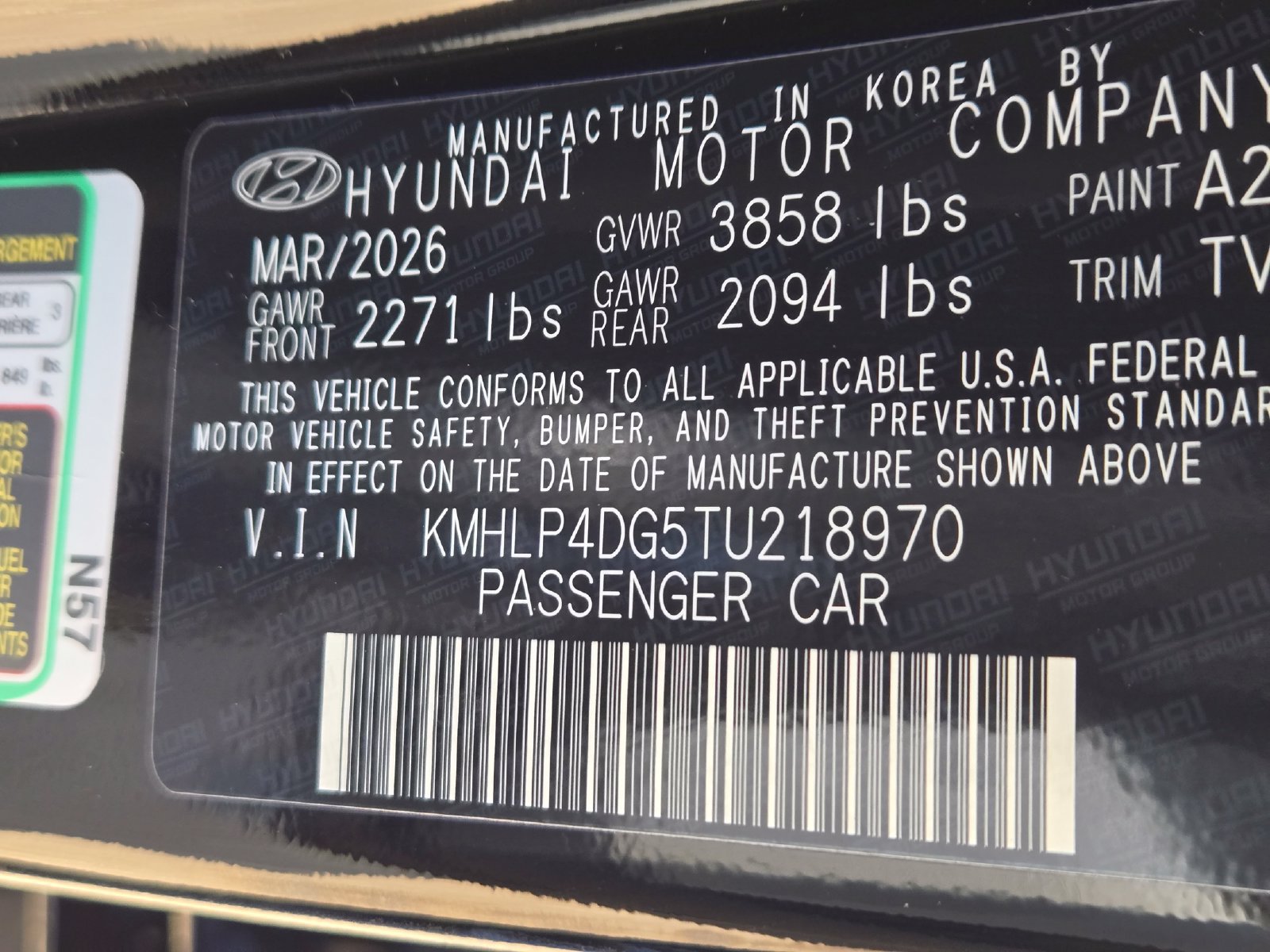 New 2026 Hyundai Elantra Limited FWD image 21