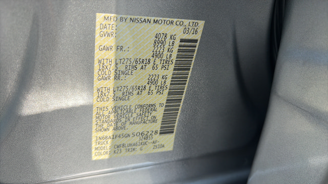 Used 2016 Nissan Titan PRO-4X AWD/4WD image 20