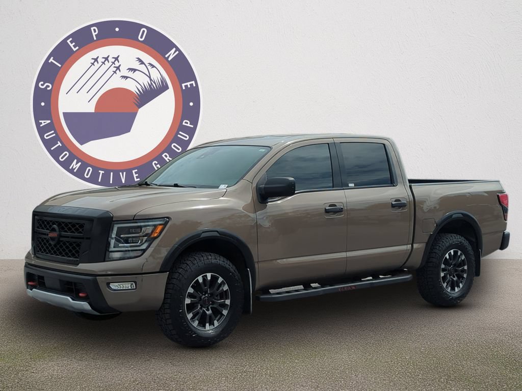 Used 2022 Nissan Titan PRO-4X w/ Off Road Protection Package AWD/4WD video 1
