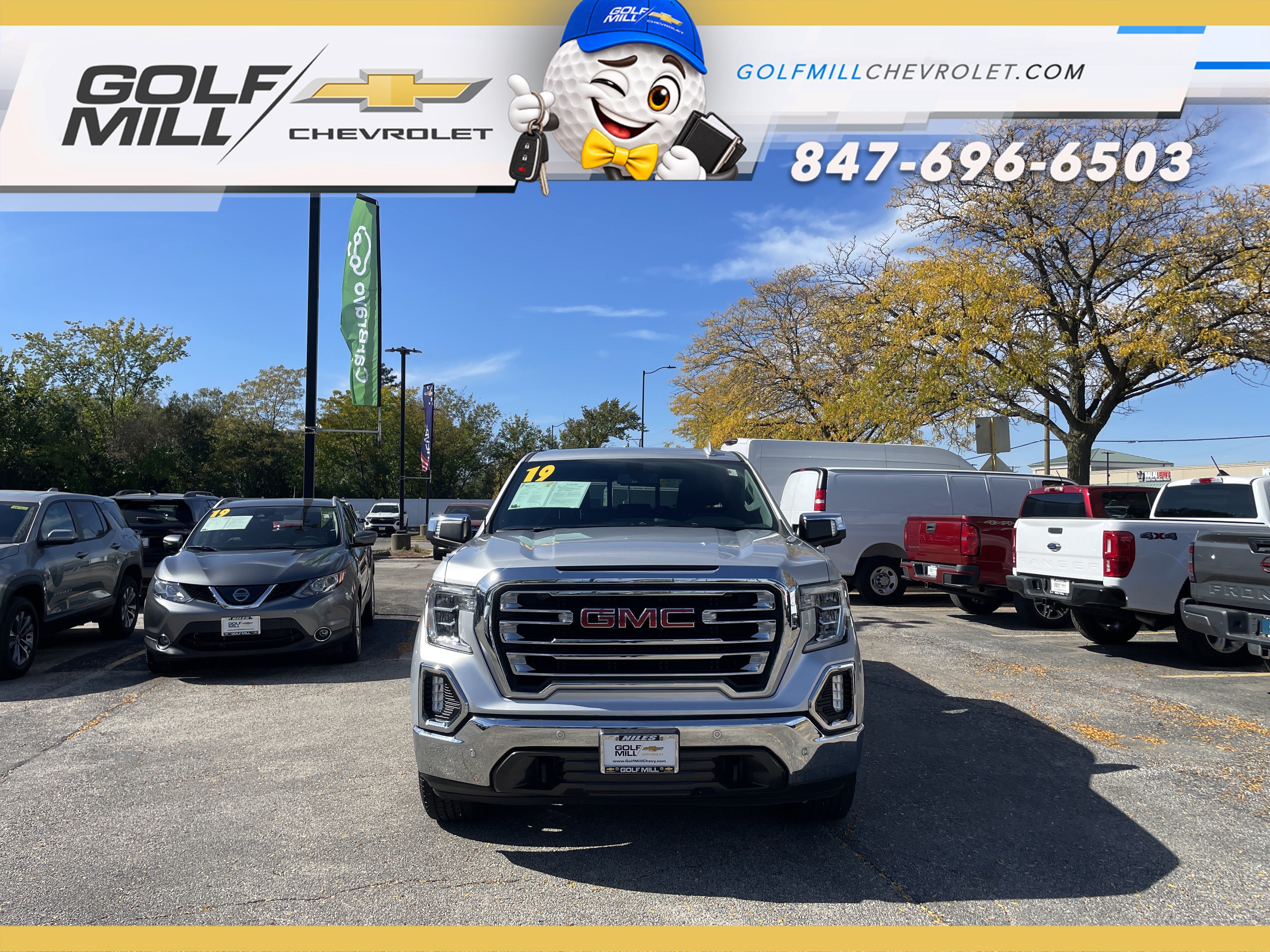 Used 2019 GMC Sierra 1500 SLT w/ SLT Premium Package AWD/4WD image 2