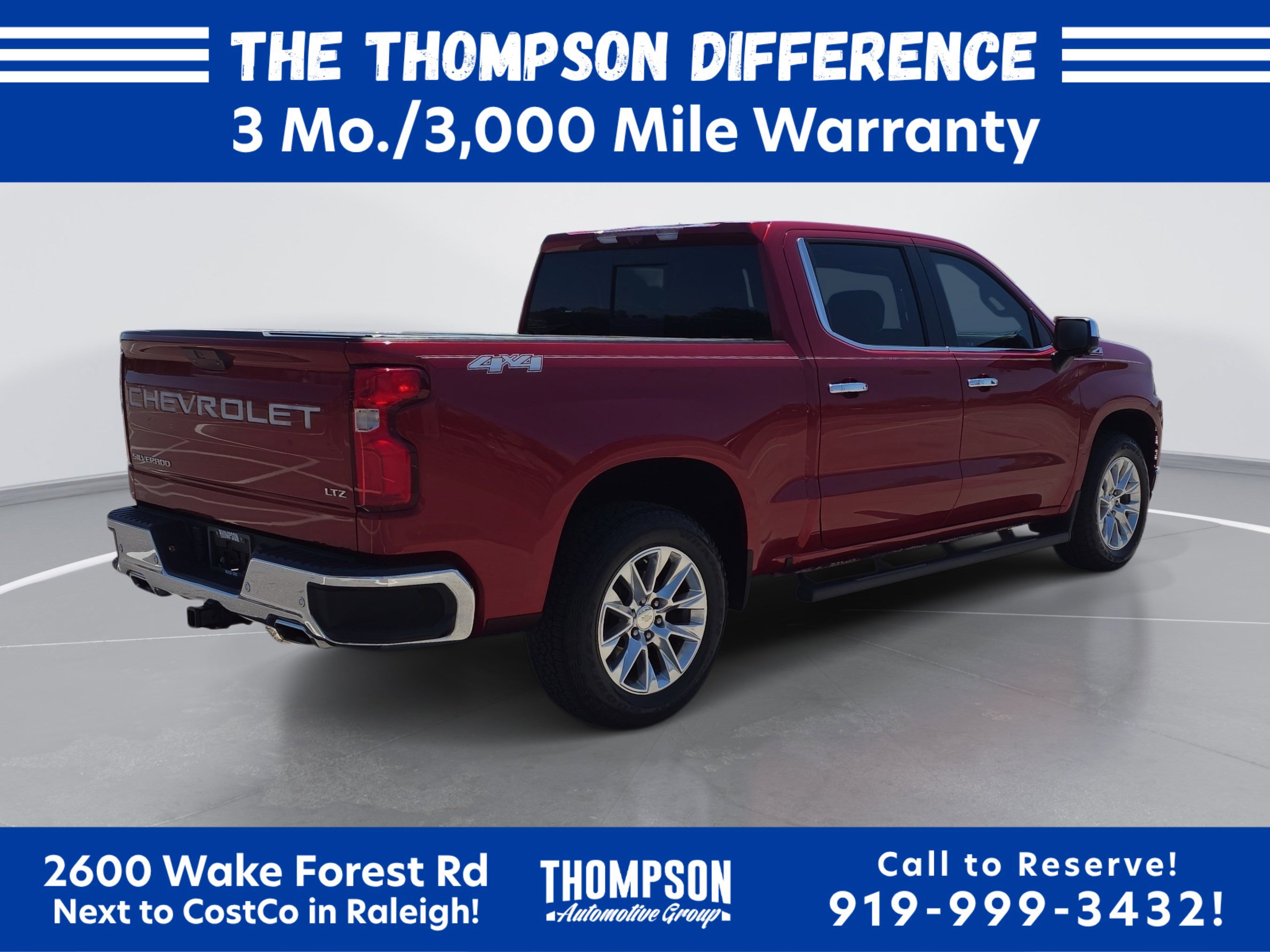 Used 2021 Chevrolet Silverado 1500 LTZ w/ LTZ Premium Package AWD/4WD image 3