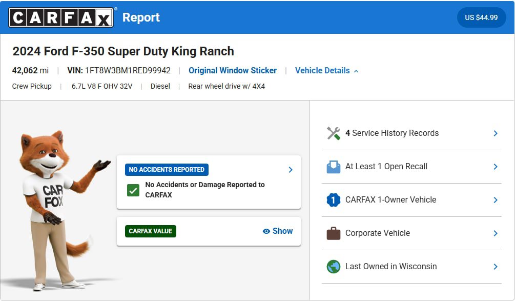 Certified 2024 Ford F350 King Ranch w/ Chrome Package AWD/4WD image 2