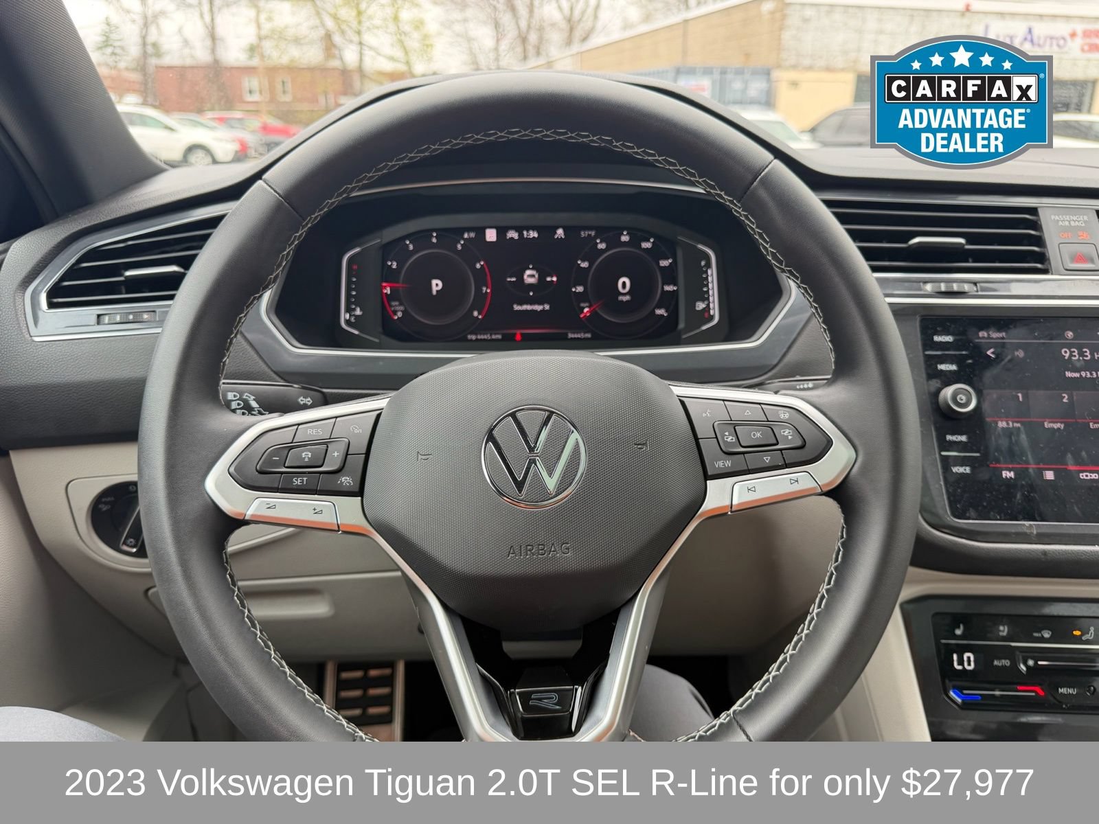 Used 2023 Volkswagen Tiguan SEL R-Line AWD/4WD image 14