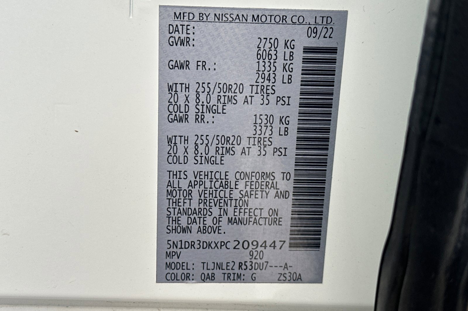 Used 2023 Nissan Pathfinder Platinum image 59