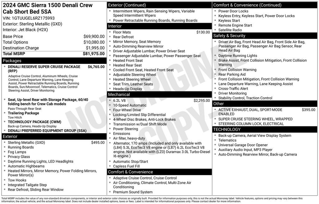 Used 2024 GMC Sierra 1500 Denali image 2