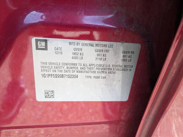 Used 2011 Chevrolet Cruze LT FWD image 15