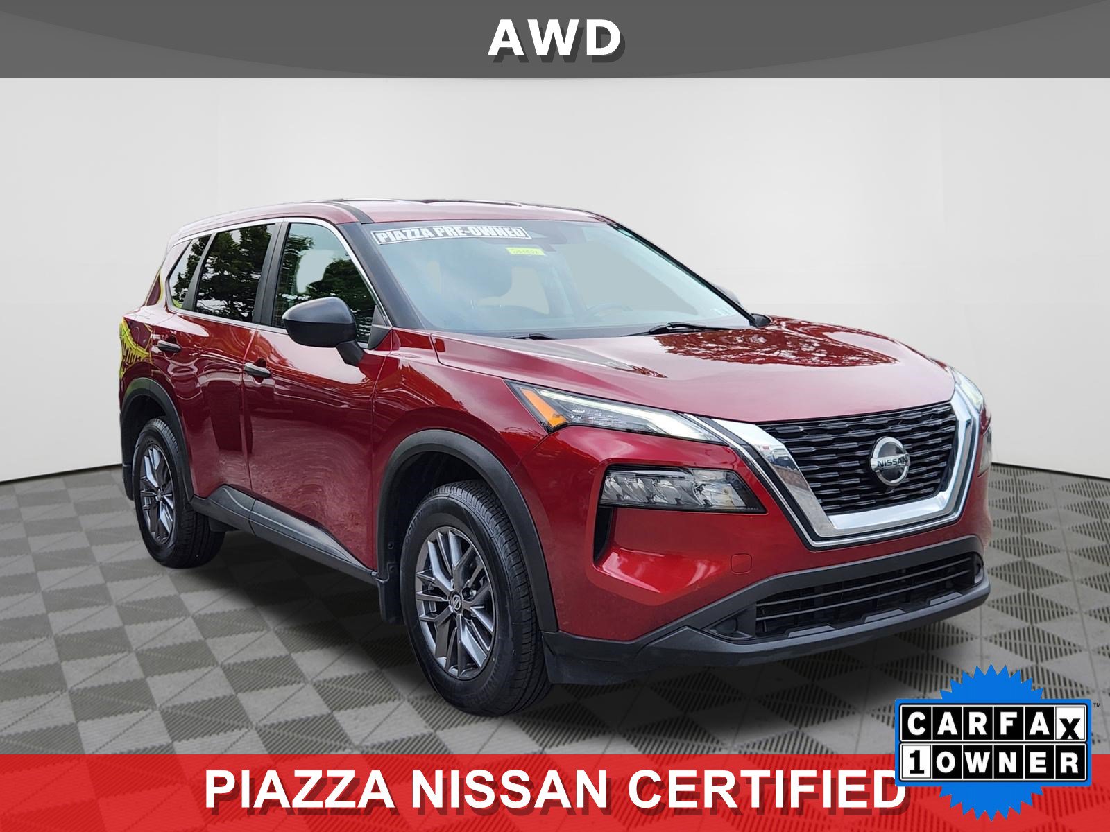 Certified 2021 Nissan Rogue S AWD/4WD image 1