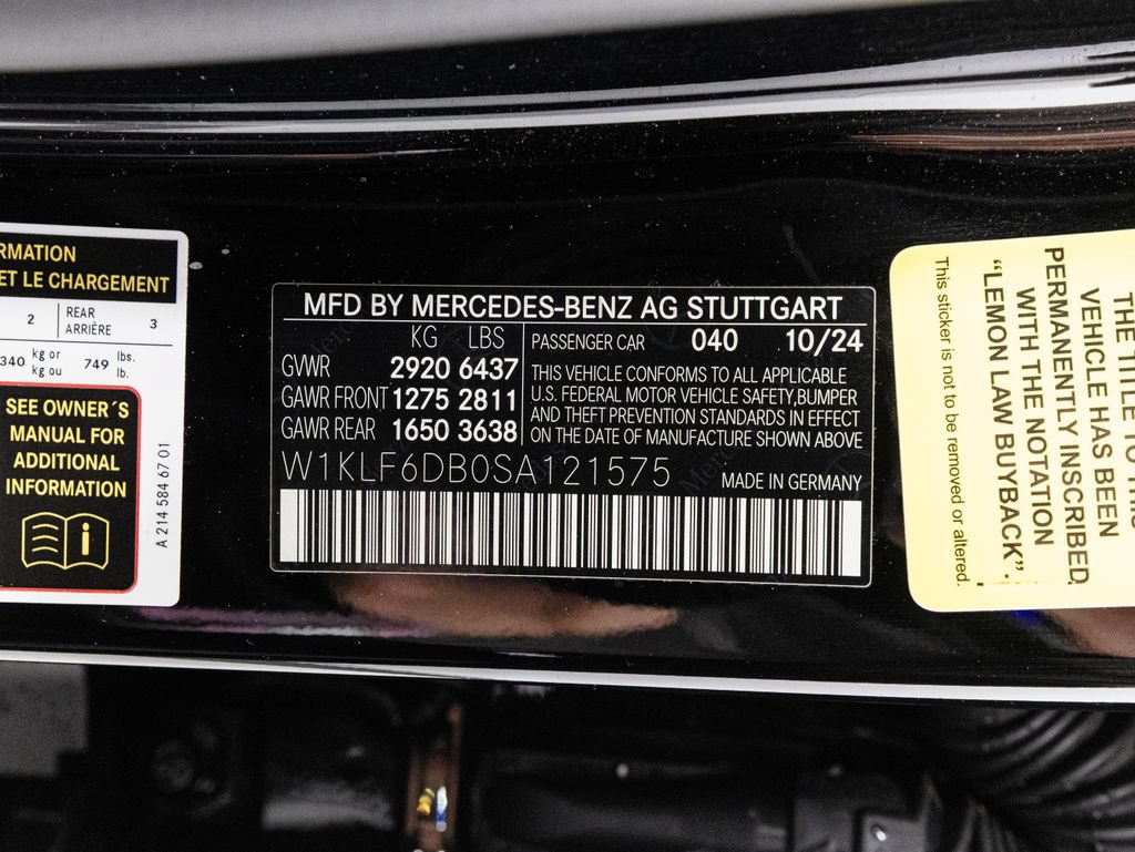 Used 2025 Mercedes-Benz E 53 AMG e 4MATIC Sedan image 39