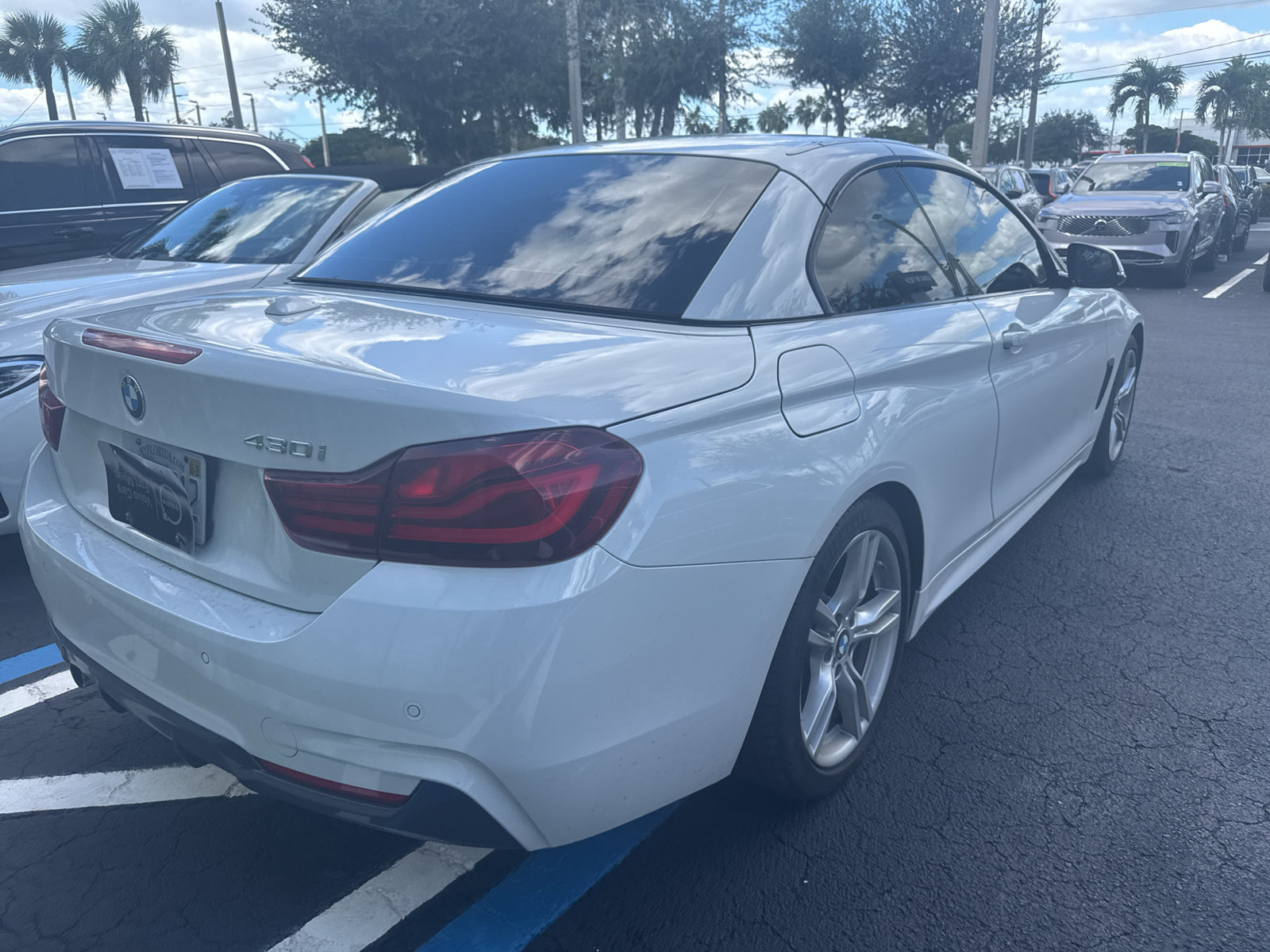 Used 2020 BMW 430i Convertible w/ M Sport Package RWD image 6