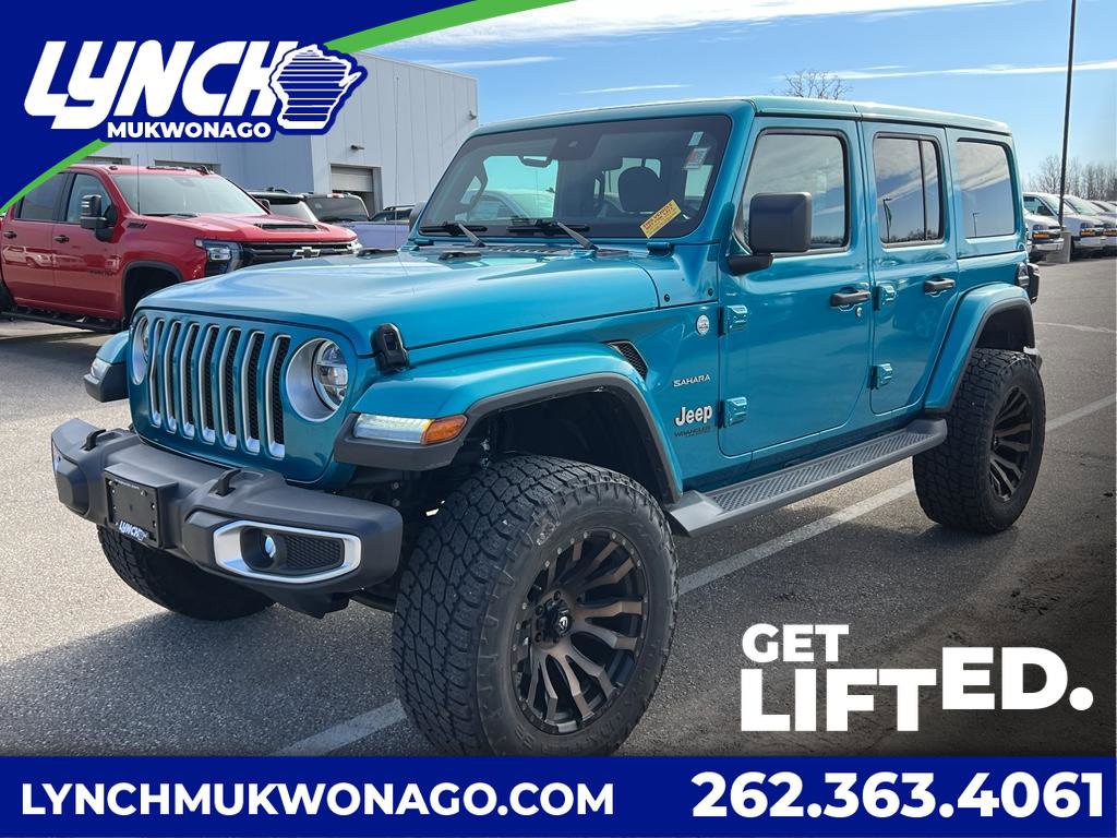 Used 2020 Jeep Wrangler Unlimited Sahara w/ LED Lighting Group
